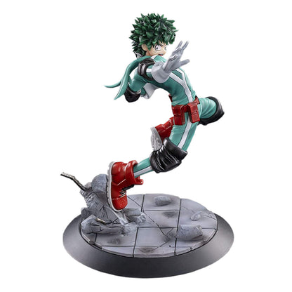 Izuku "Deku" Midoriya mit Wechselkopf, My Hero Academia Sammelfigur, 17 cm - Banpresto