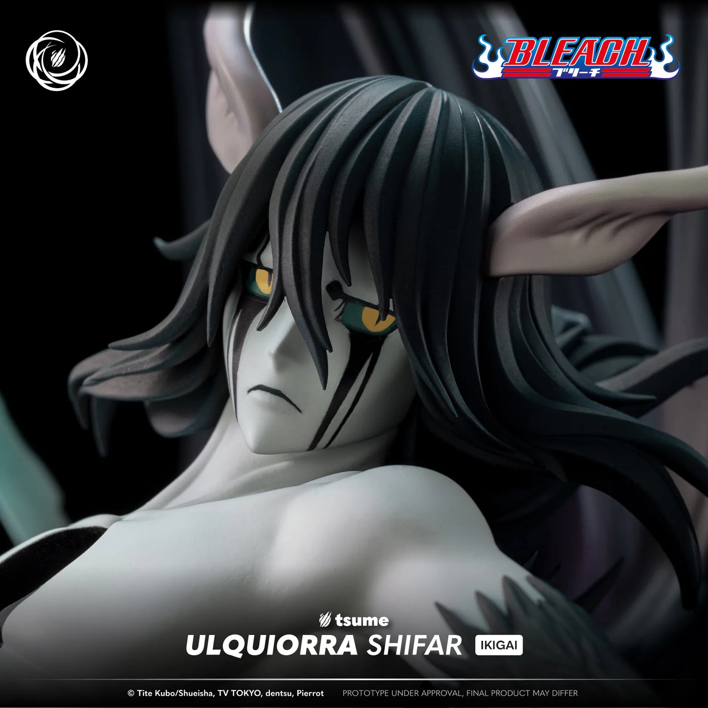 TSUME IKIGAI Bleach - Ulquiurra Shifar,  limitierte Edition 18 cm 36 cm 34 cm