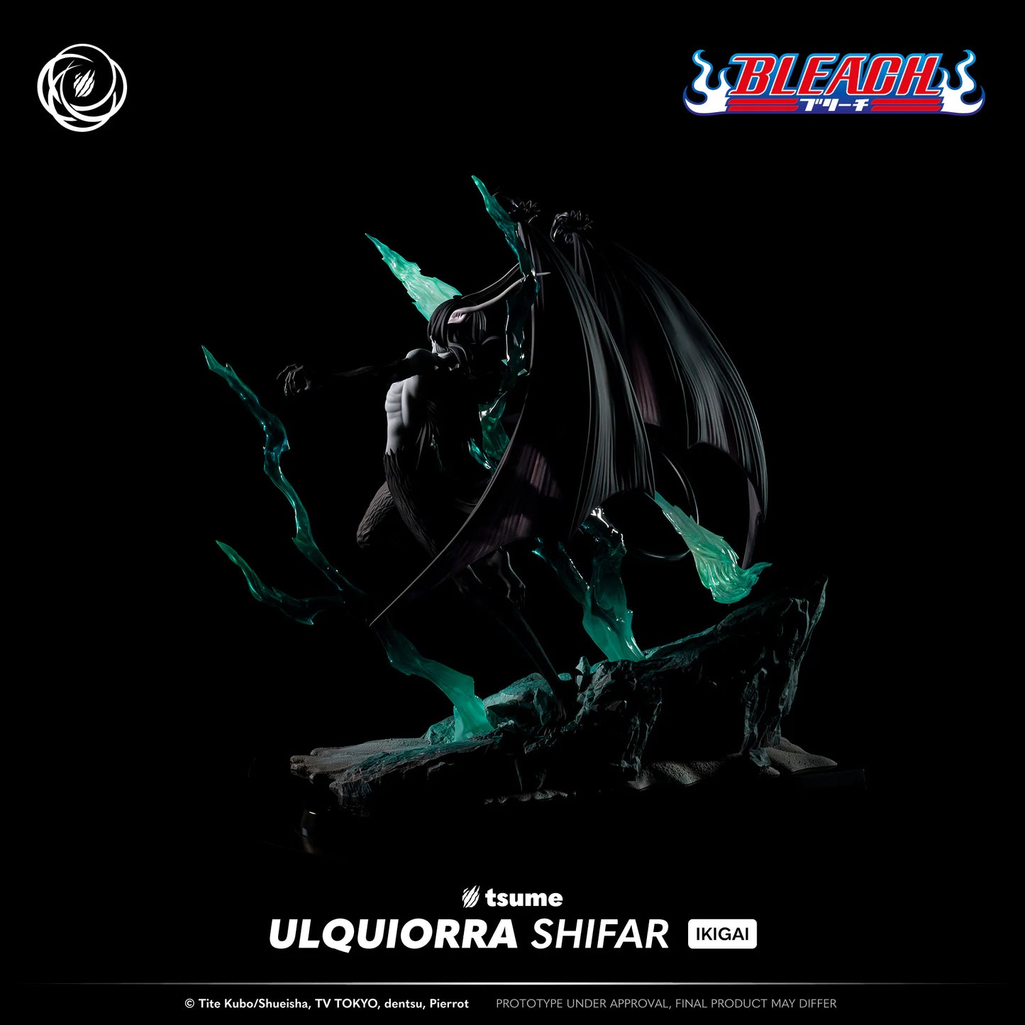 TSUME IKIGAI Bleach - Ulquiurra Shifar,  limitierte Edition 18 cm 36 cm 34 cm