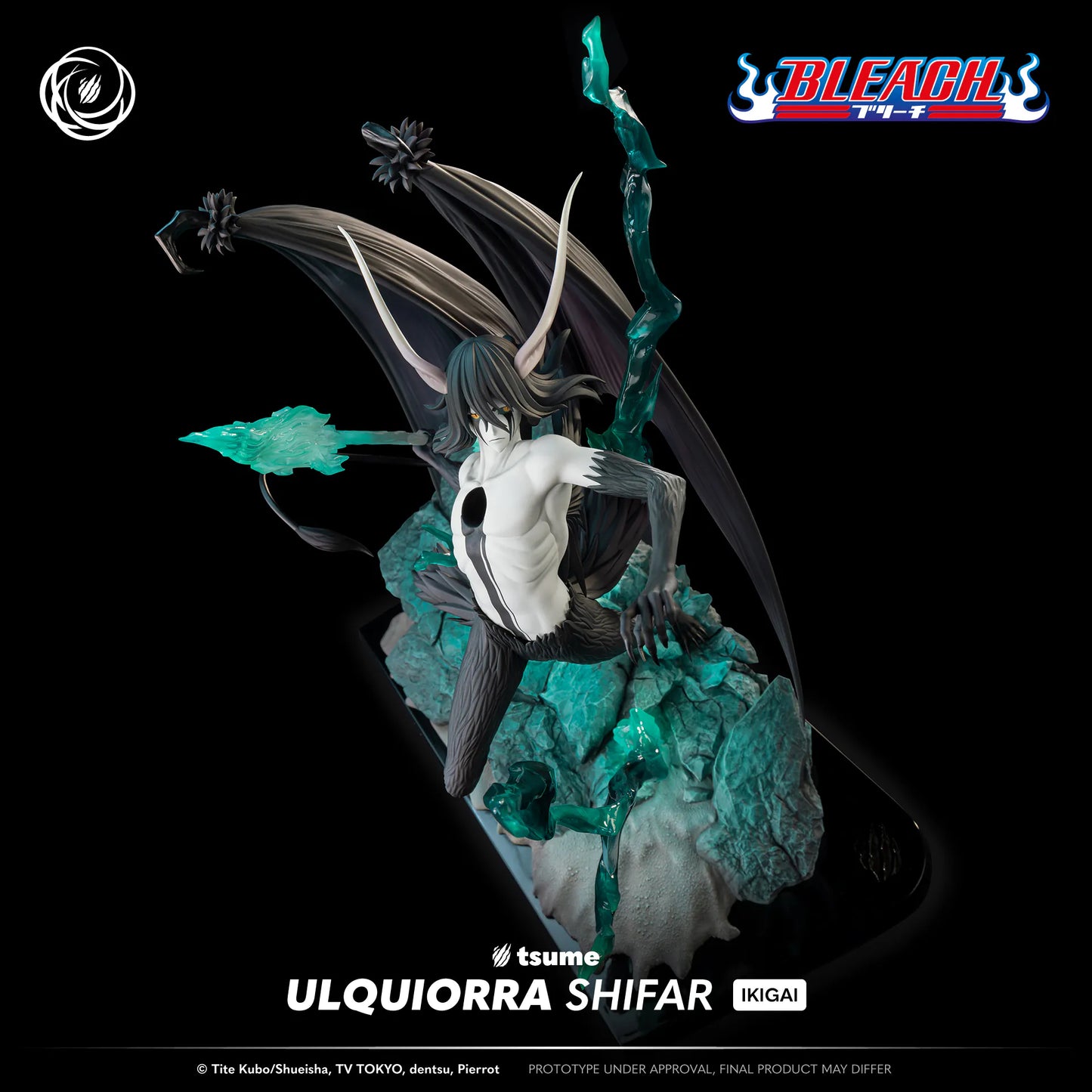 TSUME IKIGAI Bleach - Ulquiurra Shifar,  limitierte Edition 18 cm 36 cm 34 cm