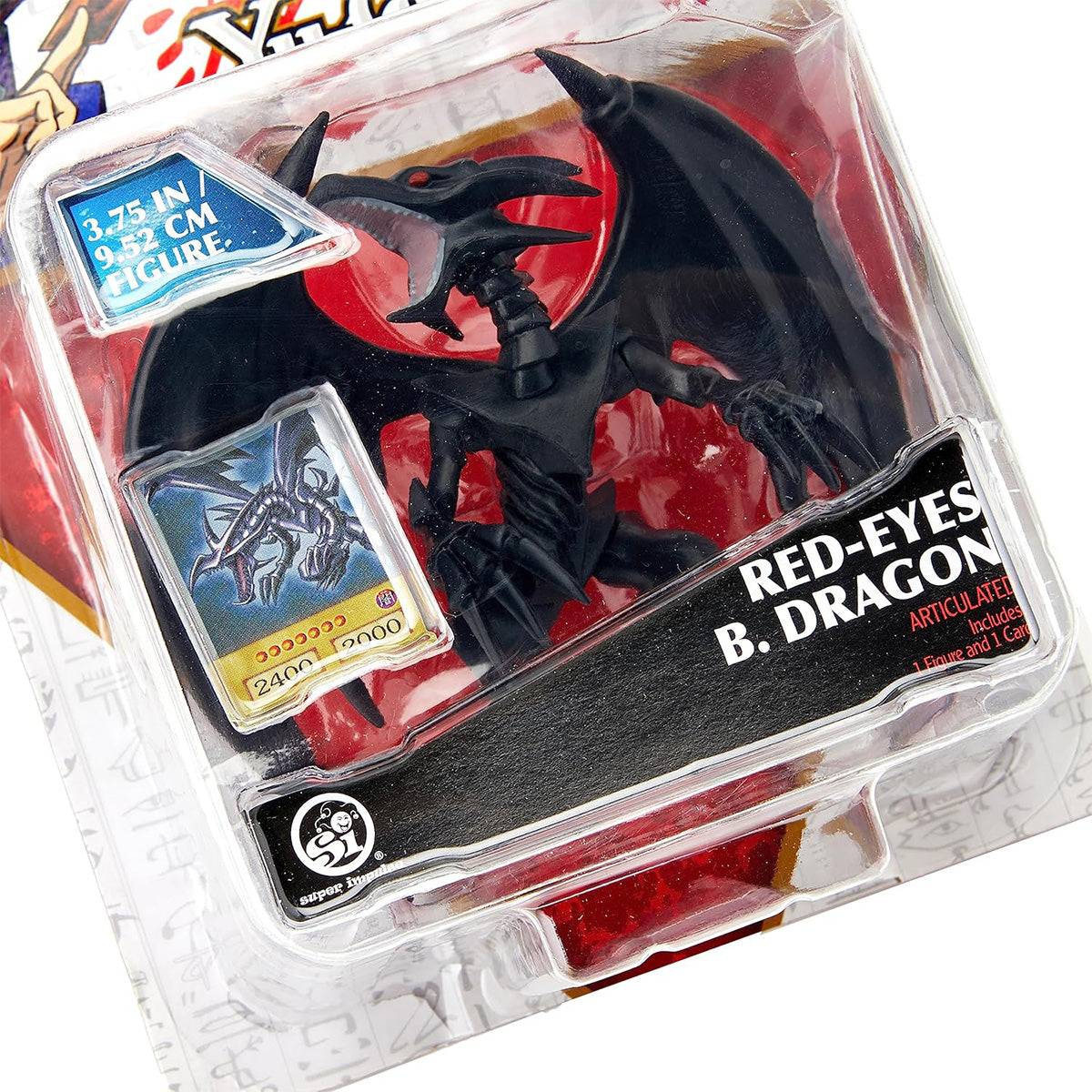 Yu-Gi-Oh! - Rotäugiger Schwarzer Drache - Sammelfigur - 9,5cm - BOTI