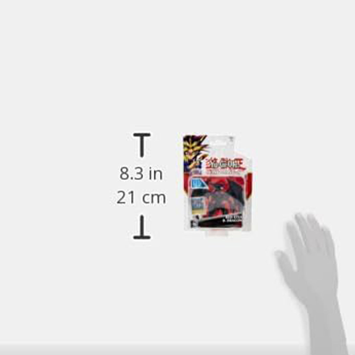 Yu-Gi-Oh! - Rotäugiger Schwarzer Drache - Sammelfigur - 9,5cm - BOTI