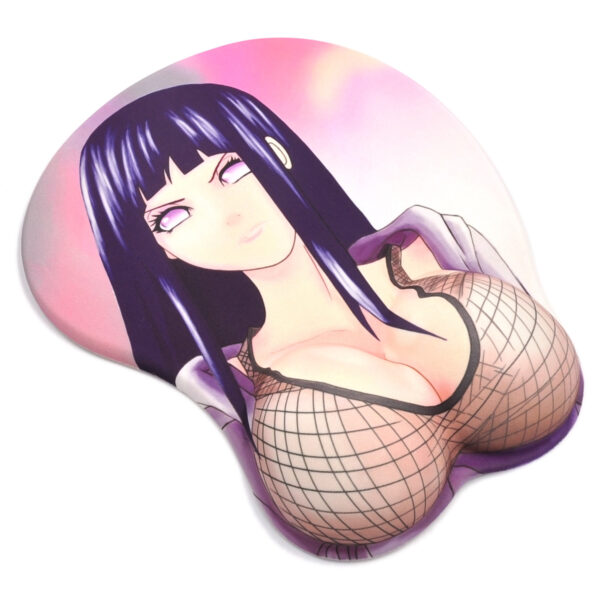 Hinata Hyuuga 3D Mauspad | Ergonomisches Anime Mousepad für Naruto Fans – Bild 4