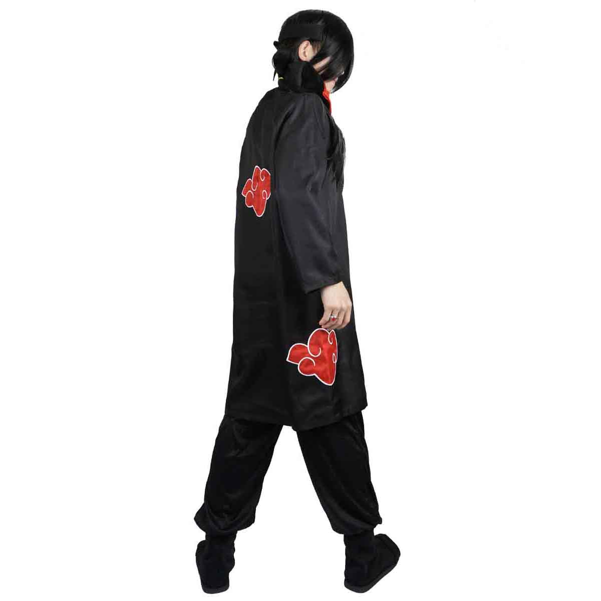 Akatsuki Mantel | Itachi Umhang für Cosplay Kostüm | Größen: S - XXL – Bild 5