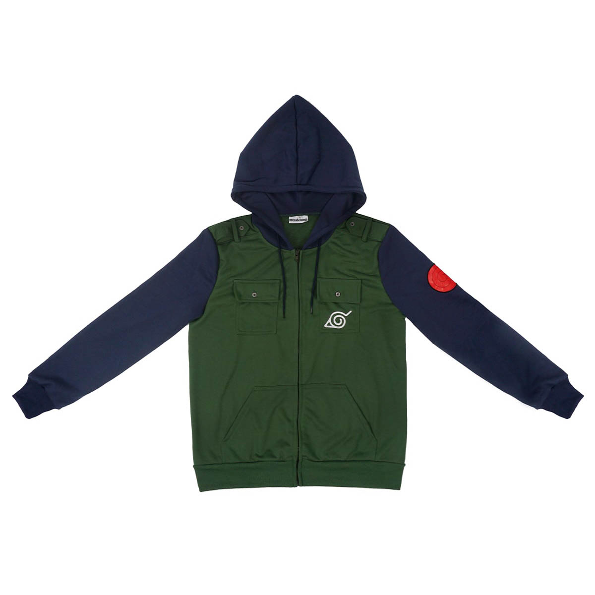 Zip Hoodie von Kakashi Hatake | Pullover im Shinobi-Uniform Design | Größen: S - L – Bild 5