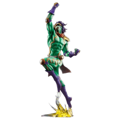 JoJo's Bizarre Adventure Part3 Super Action Action Figure Legend (Star Platinum) 22 cm