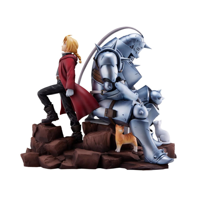 Edward und Alphonse Elric 1/7 PVC Figur, Fullmetal Alchemist Brotherhood Anime Statue