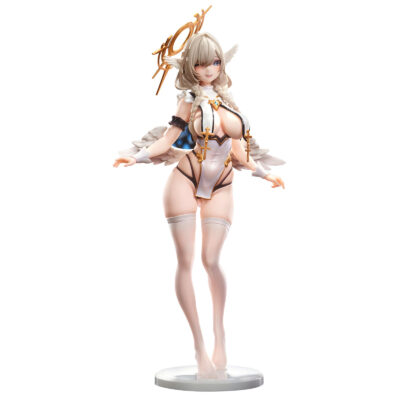 Sheng Wan Jiao Zhu Cheshire Anime-Figur 1/6 29cm AniMester mit perfekten Details in weißem Outfit und goldenen Akzenten