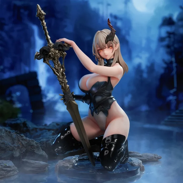 Selina Demon Hunter Figur AniMester 1/6 23cm mit Lichteffekt-Augen