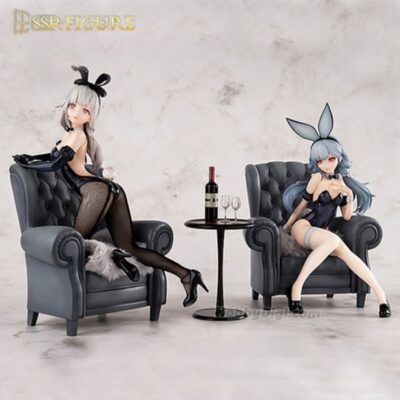 Infinity Studio Original Character SSR PVC Statuen 1/7 Yi Ren Guan - House of Unhumans Jin Hua: Bunny Ver. + Qiao Er Combinatorial 23 cm