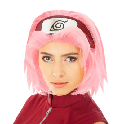 Naruto Shippuden Perücke von Sakura Haruno  Pink - 1.jpg