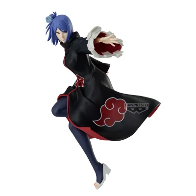 BANDAI Konan in Akatsuki-Mantel | Naruto Shippuden Sammelfigur | BP29185P | 15 cm