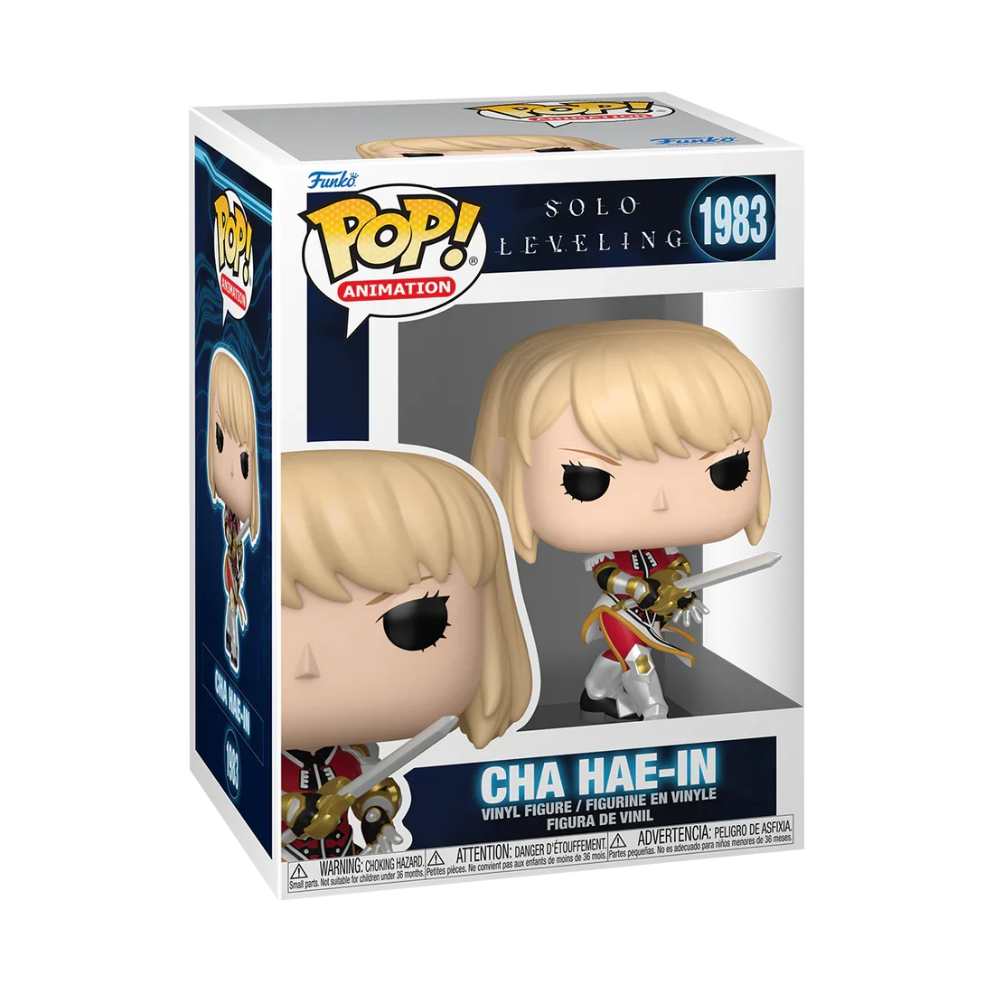 Funko 86840 Pop! Anime Solo Leveling 1983 Cha Hae-In - Vinyl-Sammelfigur
