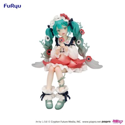 FuRyu HATSUNE MIKU FLOWER FAIRY ANEMONE NOODLE STOPPER FIGUR