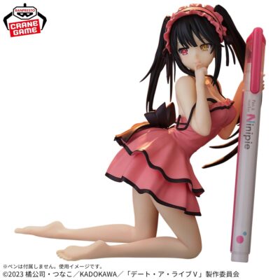 BANPRESTO- Date A Live V - Pen-Friend! -Kurumi Tokisaki Figure - sweet silk wear ver.