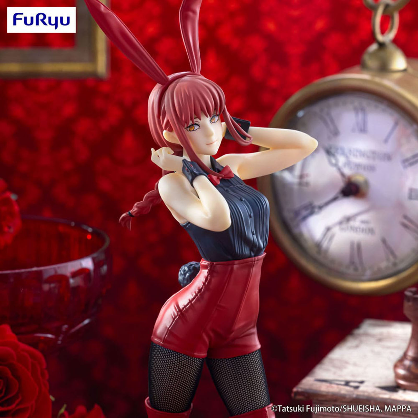FuRyu Chainsaw Man BiCute Bunnies PVC Statue Makima Red Color Ver. 30 cm – Bild 3