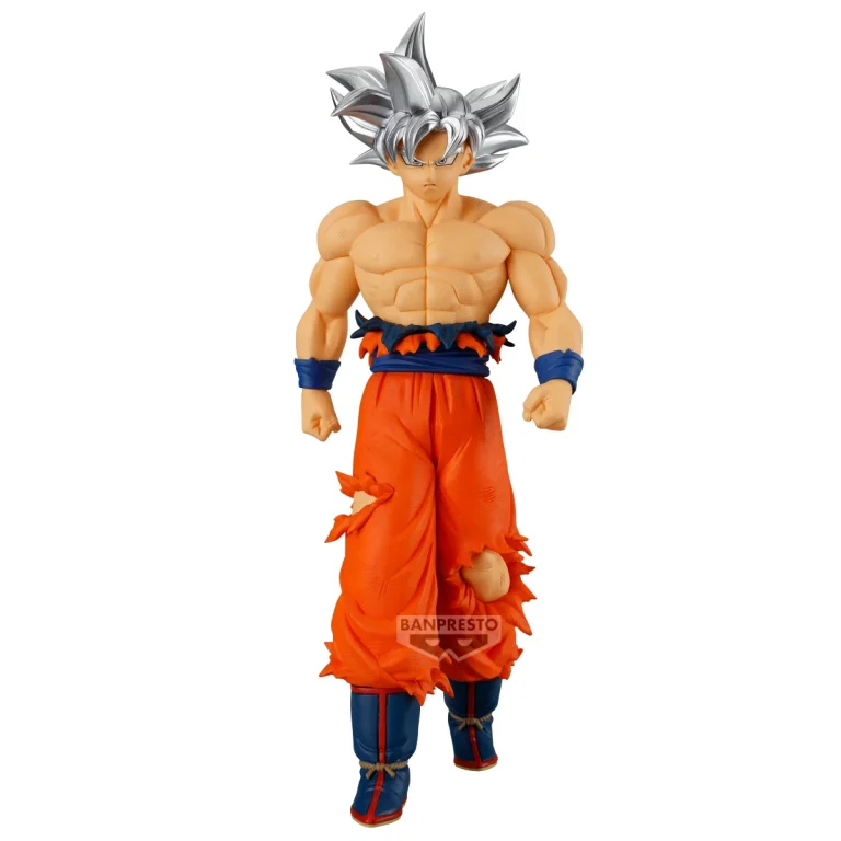 Banpresto BP29520P Goku Ultra Instinct Dragon Ball Super, Solid Edge Works Actionfigur 20 cm