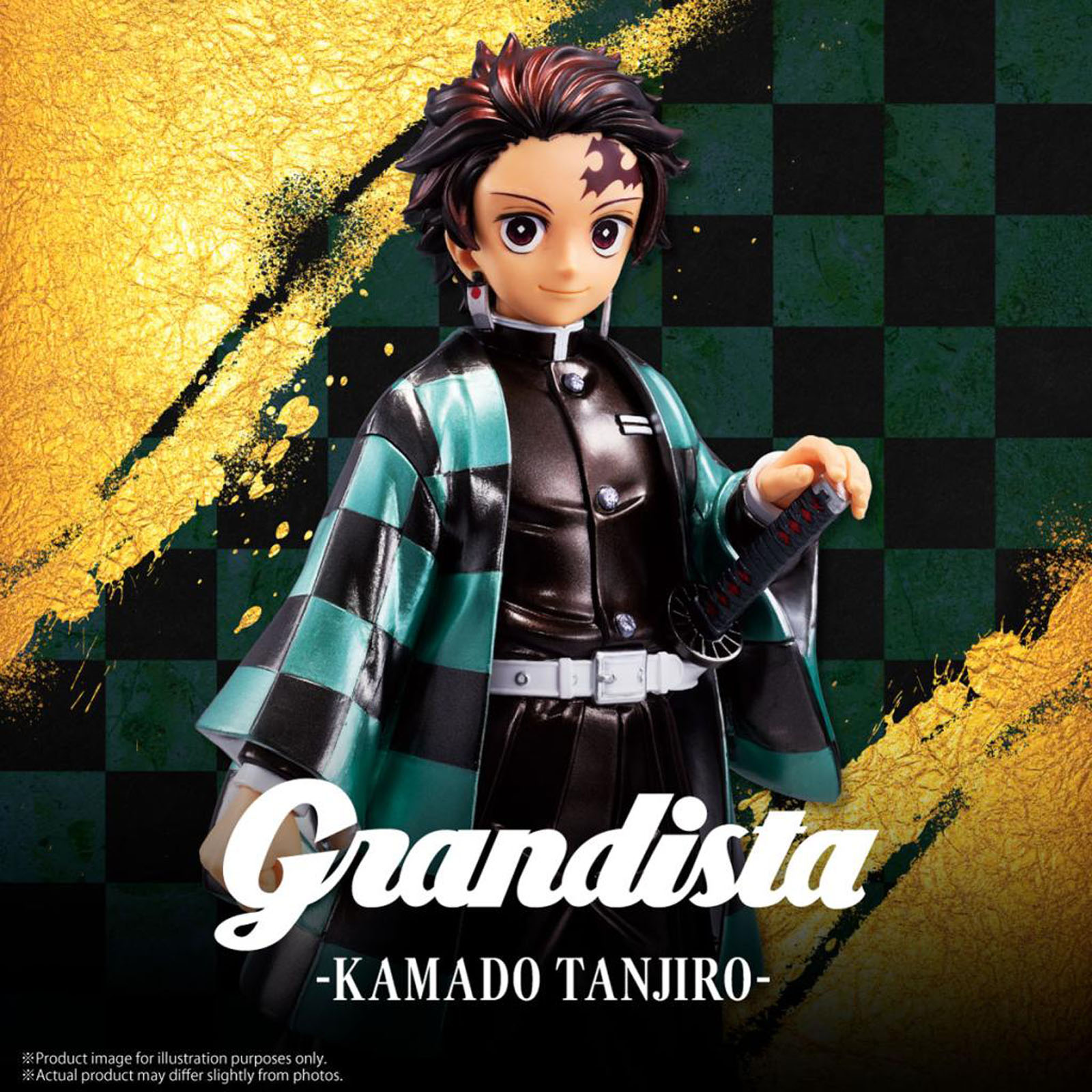 Banpesto DEMON SLAYER - Tanjiro Kamado - Figure Grandista 24cm – Bild 6