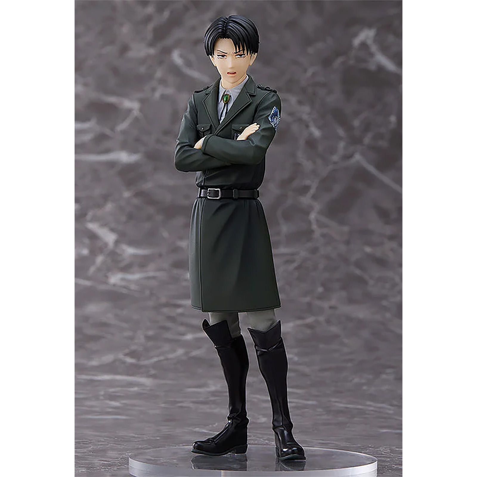 Good Smile Company-Attack on Titan Pop Up Parade PVC Statue Levi Dark Color Ver. – Bild 7