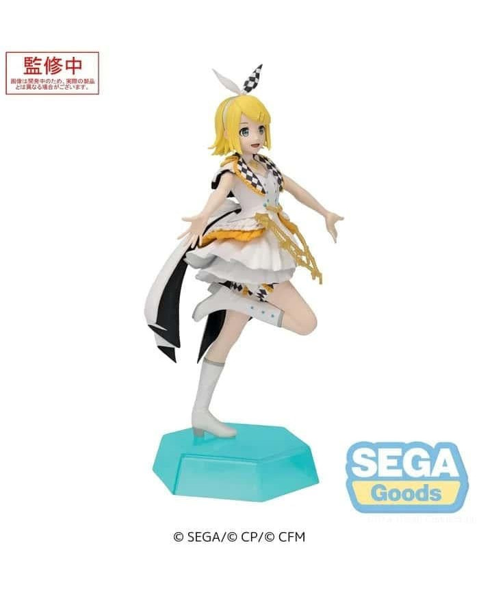 SEGA Hatsune Miku: Colorful Stage! Desktop x Decorate Collections PVC Statue Kagamine Rin Stage Sekai Ver. 15 cm