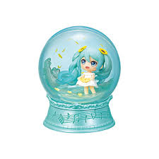 Re-Ment Hatsune Miku Mini-Schneekugeln Scenery Domes BLINDBOX- (4)-(1) – Bild 4