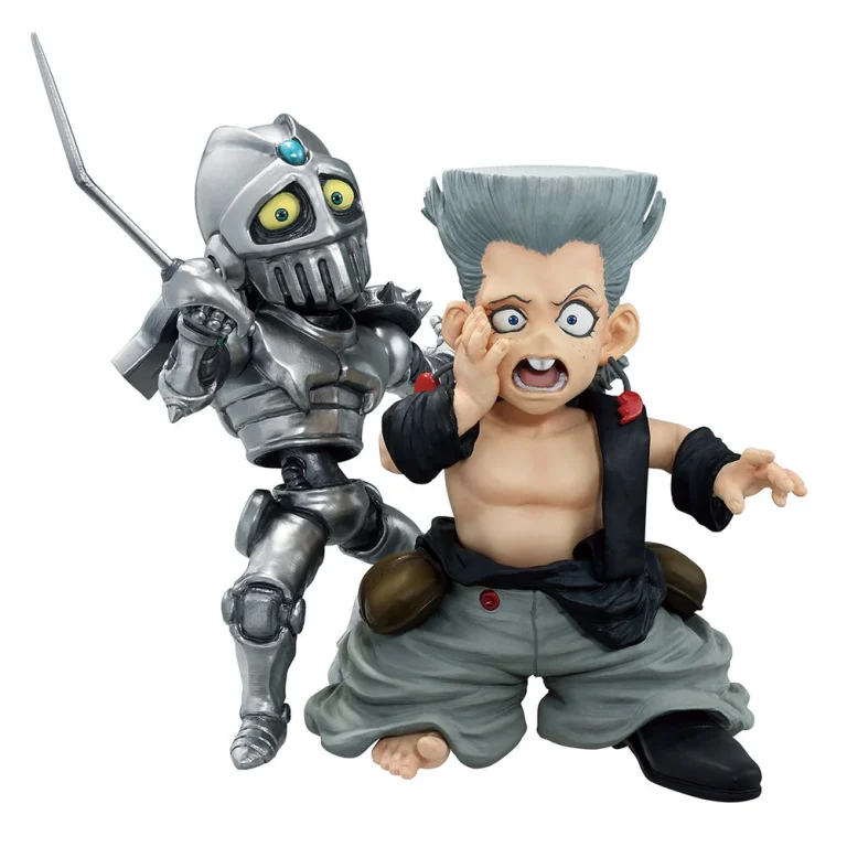 Banpresto Jojos Bizarre Adventure Kid Polnareff & Kid Chariot Standoom Ichibansho Figur 8cm