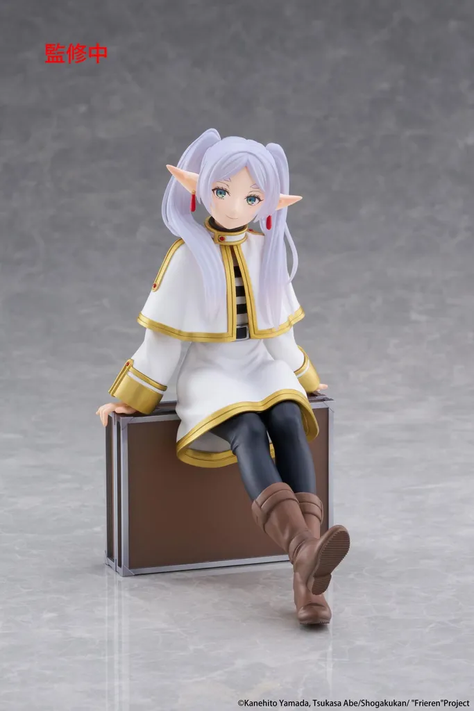Taito Frieren: Beyond Journey's End PVC Statue Desktop Cute Figure Frieren Trunk Case Ver. 13 cm