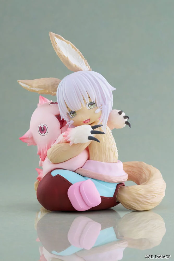 Taito Made in Abyss: The Golden City of the Scorching Sun PVC Statue Desktop Cute Figure Nanachi & Mitty Reissue 13 cm