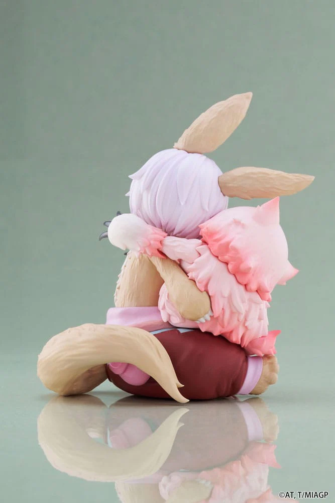 Taito Made in Abyss: The Golden City of the Scorching Sun PVC Statue Desktop Cute Figure Nanachi & Mitty Reissue 13 cm – Bild 3