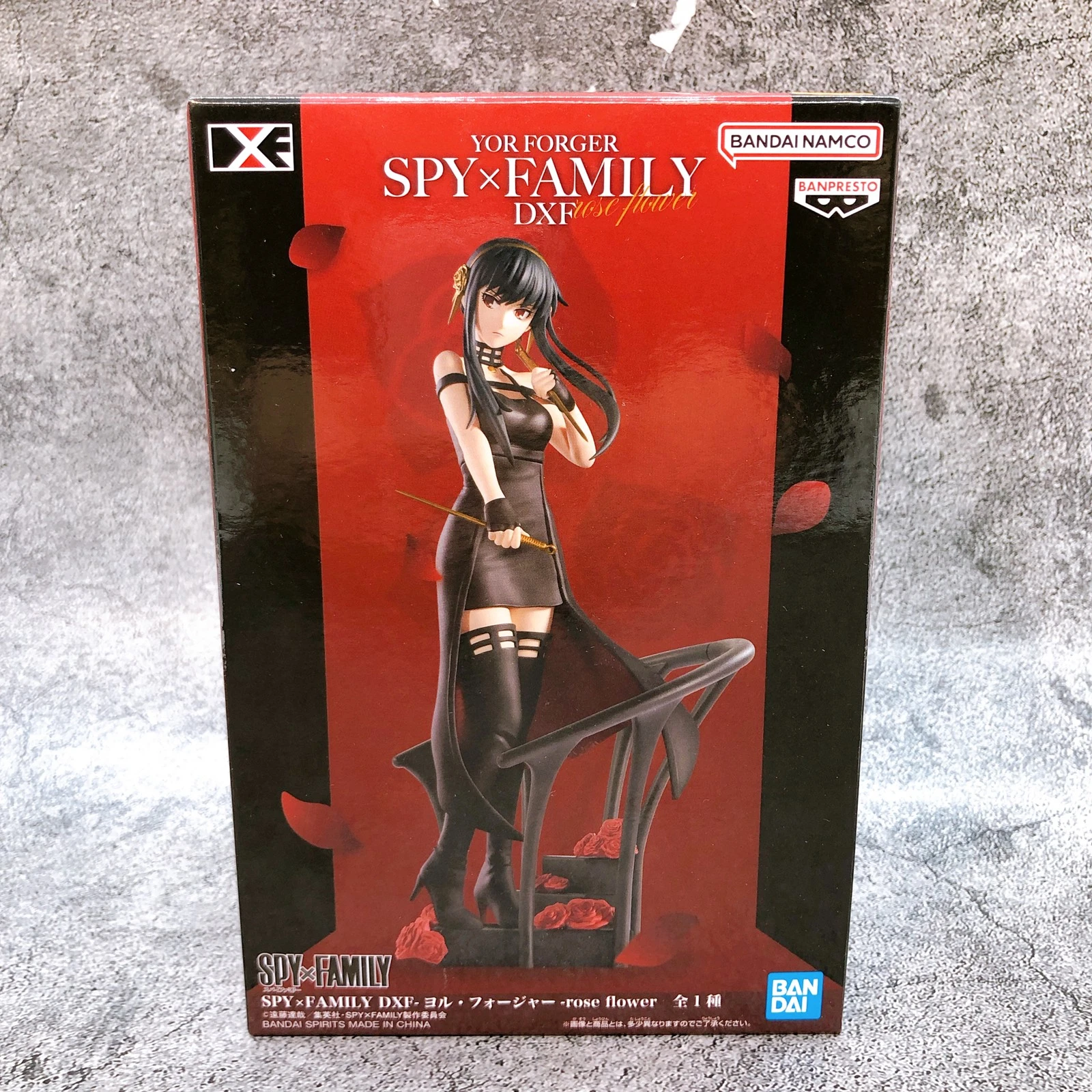 BANPRESTO SPY × FAMILY Yor Forger Rose Flower DXF Figure