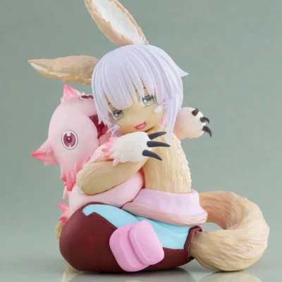 Taito Made in Abyss: The Golden City of the Scorching Sun PVC Statue Desktop Cute Figure Nanachi & Mitty Reissue 13 cm